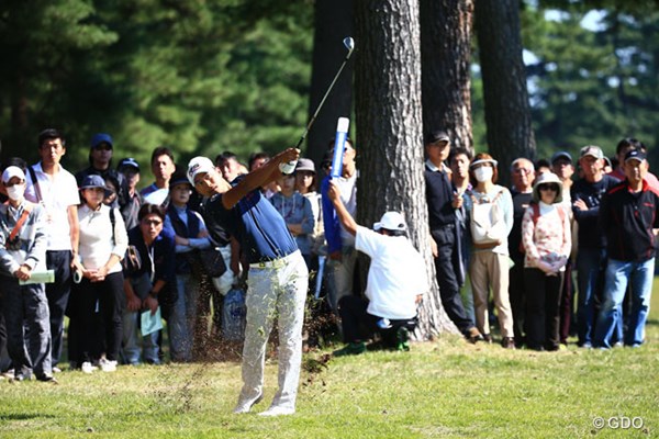 2014年 日本オープンゴルフ選手権競技 最終日 小平智 最終日を「66」で回り1打差の2位タイに入った小平智「100点満点」