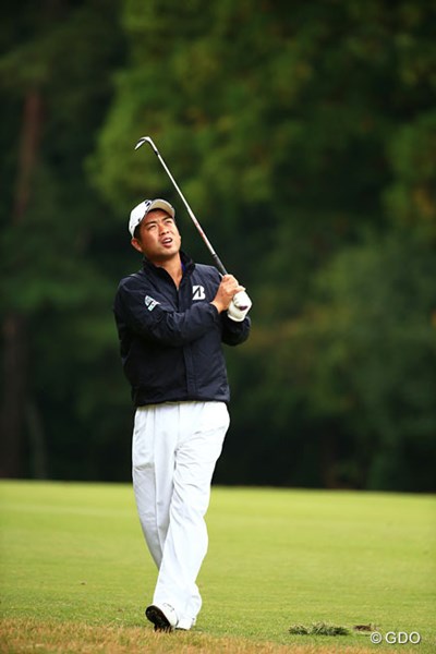 2014年 ブリヂストンオープンゴルフトーナメント 初日 池田勇太 2週連続優勝がかかる池田勇太はホームコースで出遅れ。カットライン圏外の66位で2日目を迎える