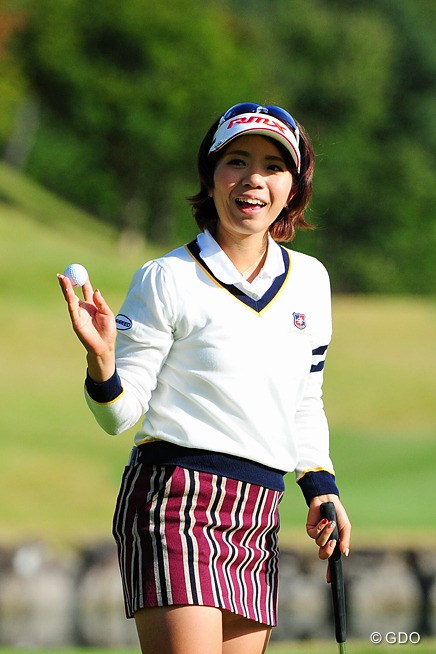 2014年 NOBUTA GROUP マスターズGCレディース 初日 中村香織