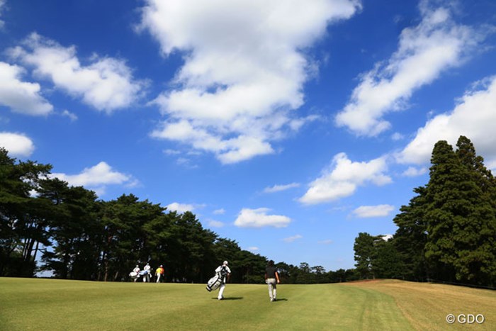 今日は空気が澄んでたな～ 2014年 ブリヂストンオープンゴルフトーナメント 2日目 空