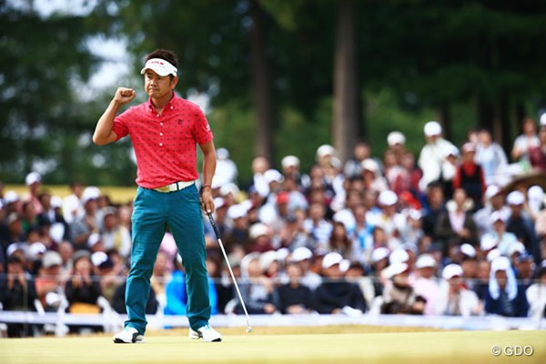 2014年 ブリヂストンオープンゴルフトーナメント 最終日 藤田寛之 藤田寛之は連日の猛追で2位フィニッシュ。賞金レース本番は、まだまだ先を見据えている