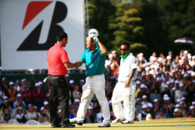 2014年 ブリヂストンオープンゴルフトーナメント 最終日 小田孔明