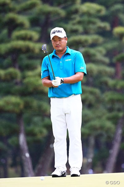 2014年 ブリヂストンオープンゴルフトーナメント 最終日 小田孔明 最後は1mのバーディパットを沈め勝利を手にした