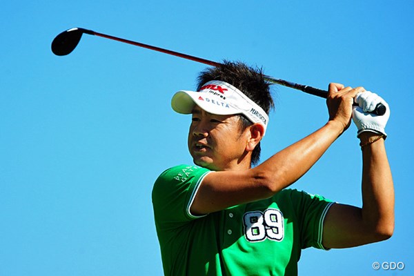 2014年 マイナビABCチャンピオンシップゴルフトーナメント 初日 藤田寛之 序盤の2オーバーから、怒涛の1イーグル、4バーディでアッという間に10位タイ。強い人は絶対に崩れんのですワ。