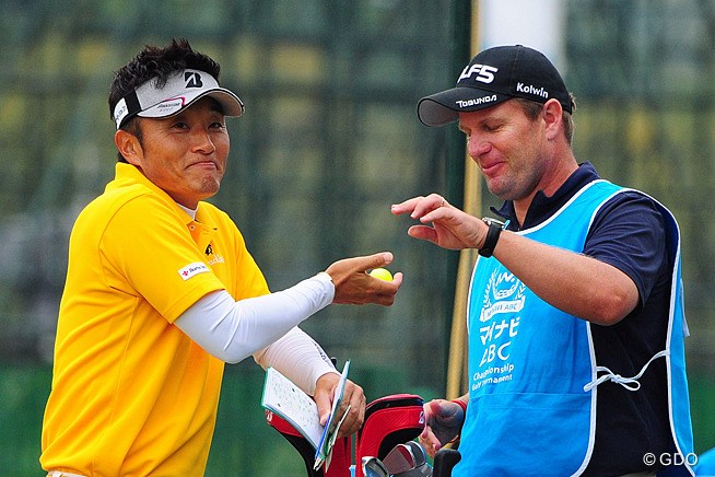 2014年 マイナビABCチャンピオンシップゴルフトーナメント 2日目 宮本勝昌 ジョン・ベネット
