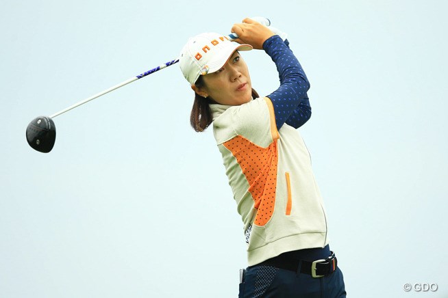 2014年 樋口久子 森永レディス 初日 李知姫