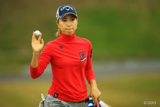 2014年 樋口久子 森永レディス 初日 上田桃子