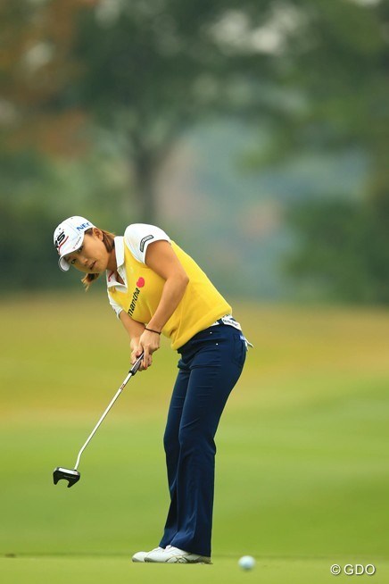 2014年 樋口久子 森永レディス 初日 原江里菜