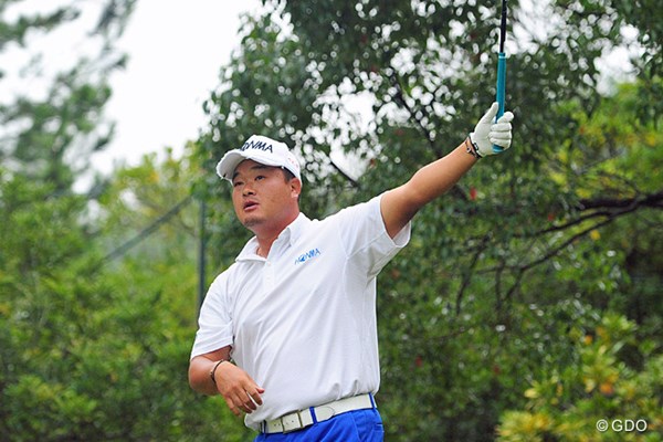 2014年 マイナビABCチャンピオンシップゴルフトーナメント 最終日 小田孔明 最終日に7つ伸ばして2位に入った小田孔明。藤田寛之との賞金差を広げた