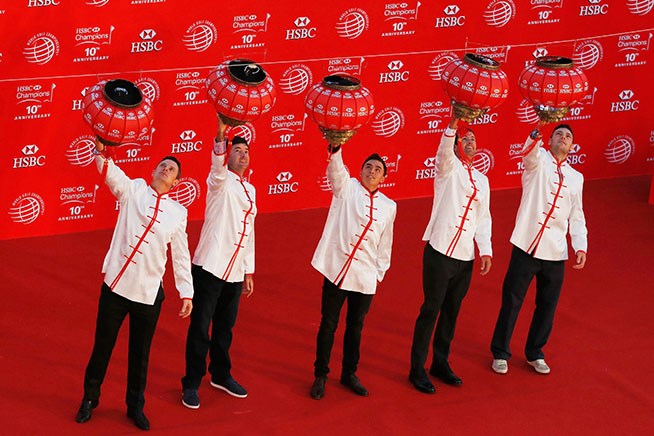 2014年 WGC HSBCチャンピオンズ 事前 ジャスティン・ローズ バッバ・ワトソン リッキー・ファウラー アダム・スコット マーティン・カイマー 