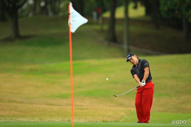 2014年 HEIWA・PGM CHAMPIONSHIP in 霞ヶ浦 初日 藤本佳則