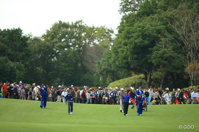 2014年 HEIWA・PGM CHAMPIONSHIP in 霞ヶ浦 初日 第12組