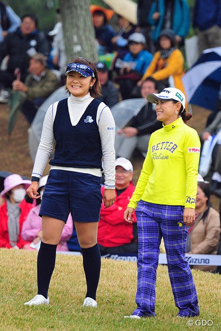 2014年 ミズノクラシック 最終日 横峯さくら 藤田幸希