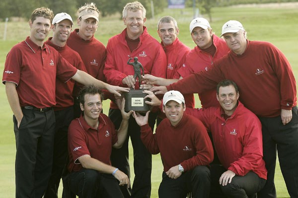 英国＆アイルランド連合チーム 2005年の前大会は英国＆アイルランド連合が勝利を収めた（WireImage）
