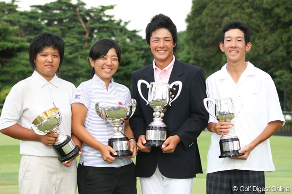 過去には石川遼、宮里美香らも日本ジュニア制す！