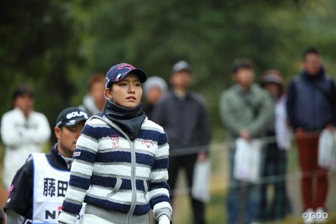 2014年 大王製紙エリエールレディスオープン 初日 藤田光里