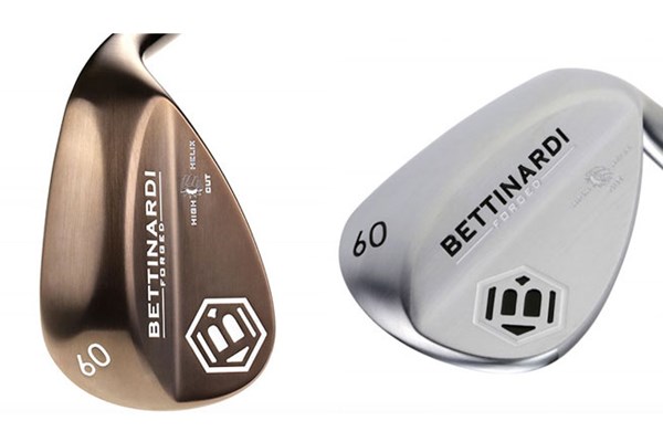 ベティナルディがウェッジH2シリーズを発表 ベティナルディH2ウェッジは、カシミアブロンズとサテンニッケルの2タイプで登場予定だ (Bettinardi Golf)