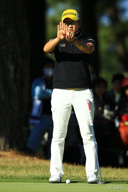 2014年 LPGAツアー選手権リコーカップ 初日 成田美寿々
