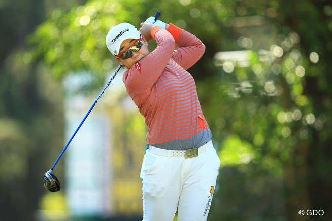 2014年 LPGAツアー選手権リコーカップ 初日 申智愛