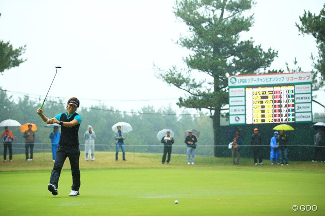 2014年 LPGAツアー選手権リコーカップ 最終日 穴井詩
