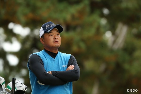 2014年 ゴルフ日本シリーズJTカップ 3日目 小田孔明 賞金王目前の小田孔明。この苦しみもあと18ホールだ！