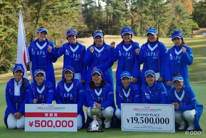  2014年 日韓女子プロゴルフ対抗戦 最終日 日本選抜