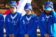 2014年 日韓女子プロゴルフ対抗戦 最終日 上田桃子