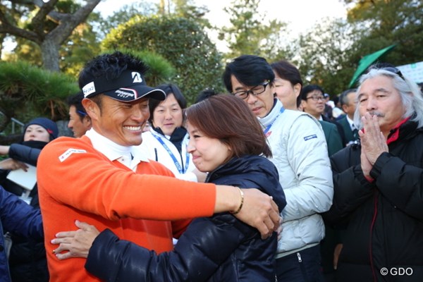2014年 ゴルフ日本シリーズJTカップ 最終日 宮本勝昌 奥さん！次は僕を…