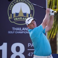 マーカス・フレイザーが4人の並ぶ首位の一角を占めた（アジアンツアー提供） 2014年 タイランドゴルフ選手権 初日 マーカス・フレイザー