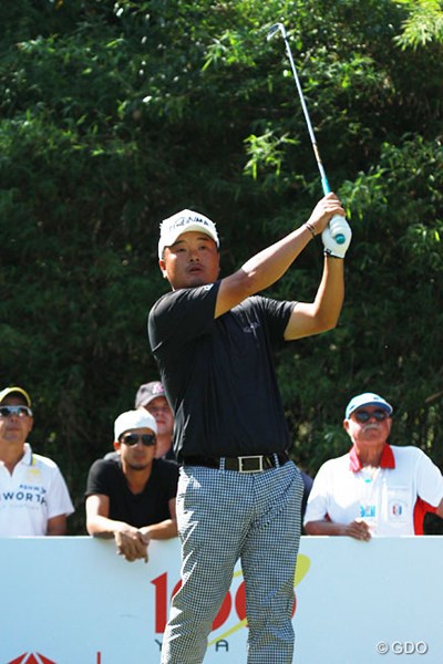 2014年 タイランドゴルフ選手権 2日目 小田孔明 日本の賞金王がトップ10へ。目指すは世界ランク50以内→マスターズだ！