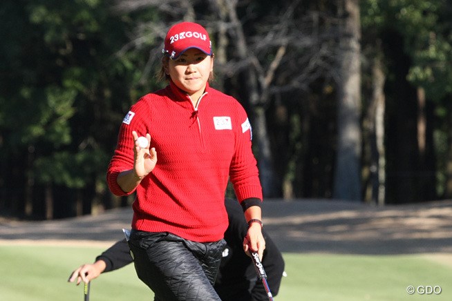 2014年 Hitachi 3Tours Championship 最終日 成田美寿々