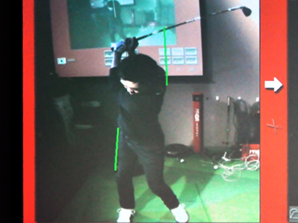 小池さんスイング受講後 