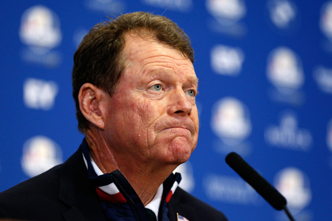 PGATOURライターズ厳選・2014年ハイライト（4）ライダーカップの会見場