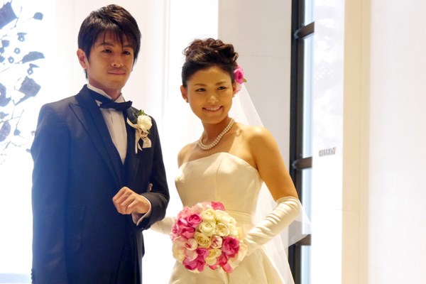2014年 横峯さくら 結婚式