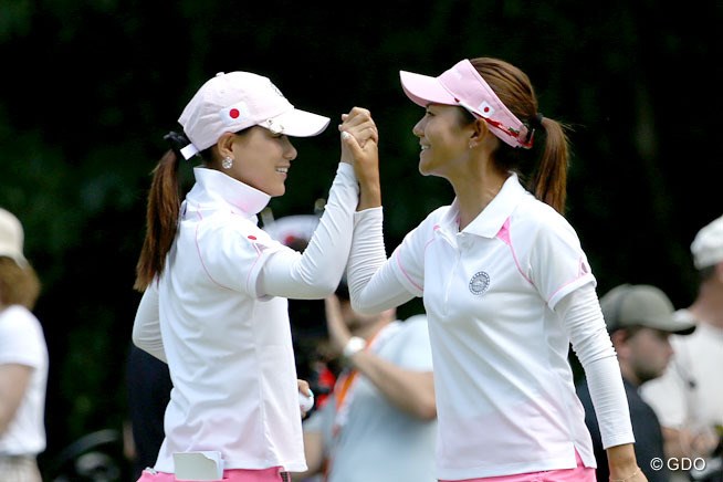 2014年 インターナショナルクラウン 宮里藍＆横峯さくら