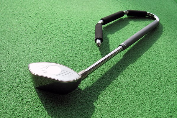 新製品レポート ゴルフの竪琴 話題の練習器具『ゴルフの竪琴』を試打レポート