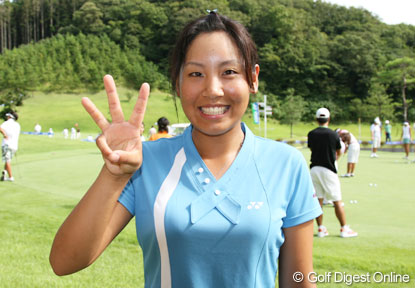 晴れやかな若林舞衣子のデビュー戦は偶然の産物？【国内女子ツアー LPGA】｜GDO ゴルフダイジェスト・オンライン