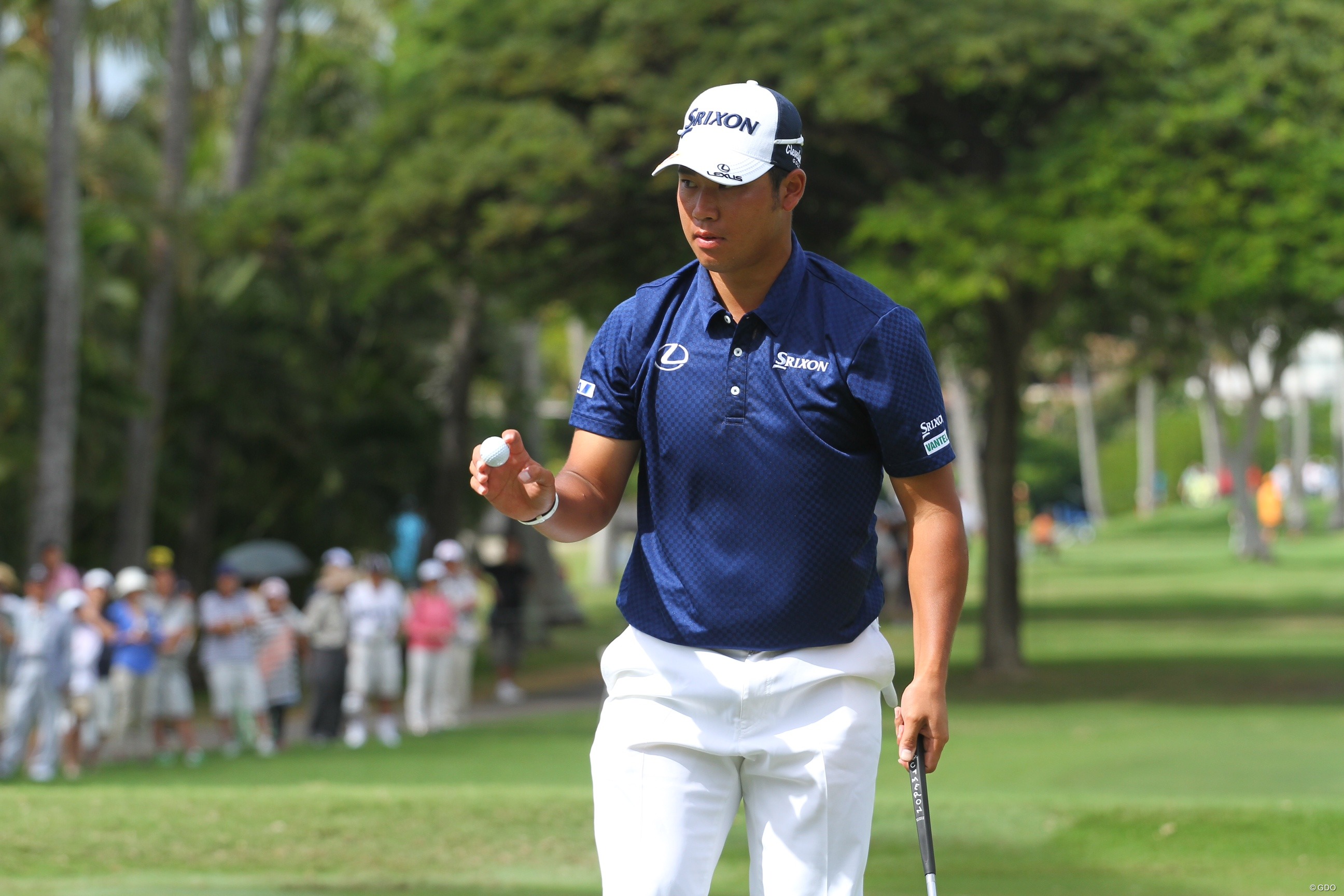 【速報】松山英樹は通算2アンダーに 4つ伸ばす