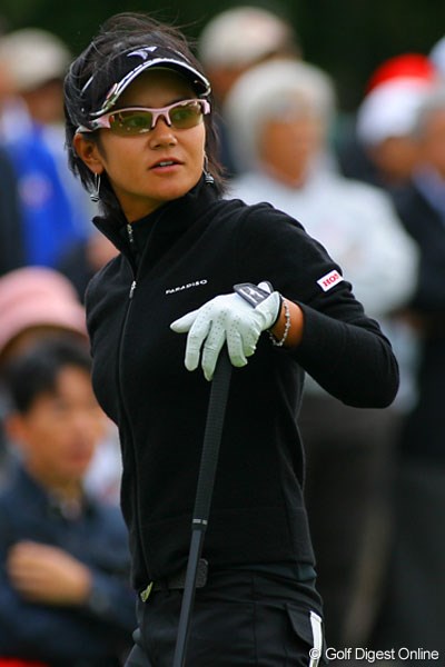 日本でも本来のプレーは影を潜めた宮里藍 巻き返しに期待したい 宮里藍 フォトギャラリー Gdo