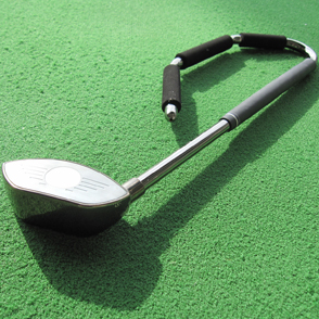 ゴルフの竪琴　ゴルフ練習器具