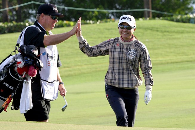 2015年 ピュアシルク バハマ LPGAクラシック 事前 上原彩子