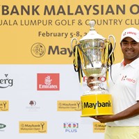 欧州ツアー初優勝を飾ったインドのアニルバン･ラヒリ。アジアンツアーからまた1人、次のステップへ駆け上がった（提供：アジアンツアー） 2015年 メイバンク・マレーシアオープン 最終日 アニルバン･ラヒリ