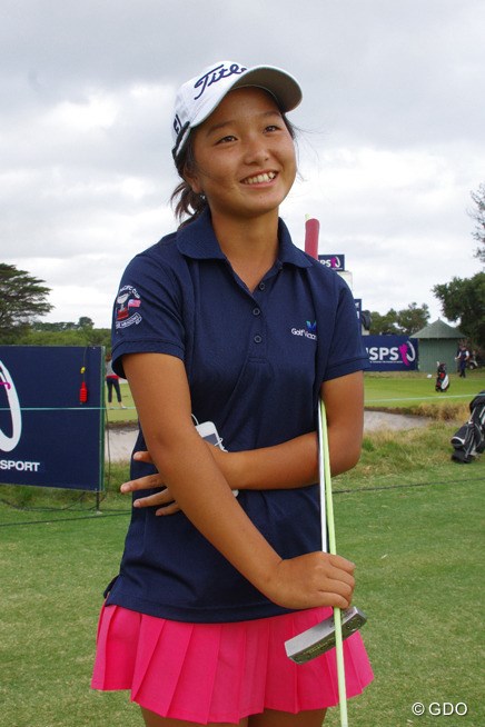 2015年 ISPSハンダ オーストラリア女子オープン 事前 松本樹実（アマ）