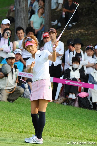 中京テレビ・ブリヂストンレディスオープン2日目金田久美子