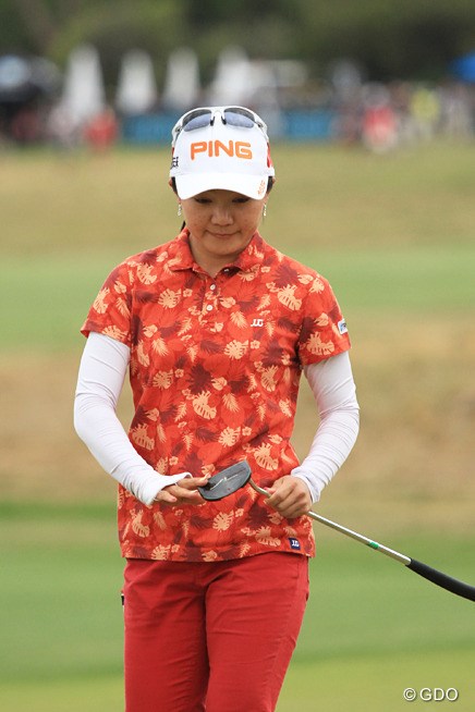 2015年 ISPSハンダ オーストラリア女子オープン 最終日 上原彩子