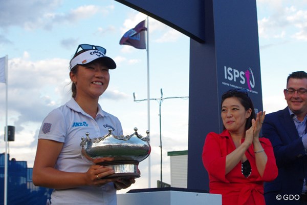 2015年 ISPSハンダ オーストラリア女子オープン 最終日 リディア・コー 世界ランク1位の17歳リディア・コーが今季初V