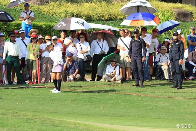 2015年 ホンダ LPGAタイランド 初日 宮里藍