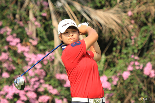 シンガポール初上陸の野村敏京 14位タイの好発進
