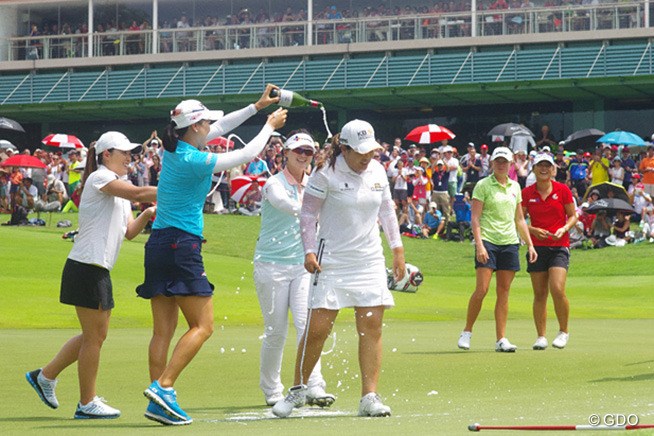 2015年 HSBC女子チャンピオンズ 最終日 朴仁妃