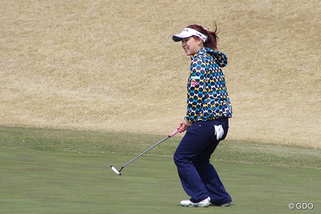 2015年 ヨコハマタイヤPRGRレディスカップ 事前 香妻琴乃
